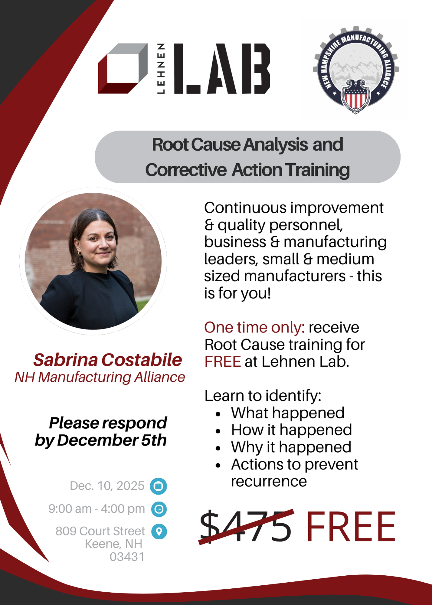 Root Cause Event Flyer - website